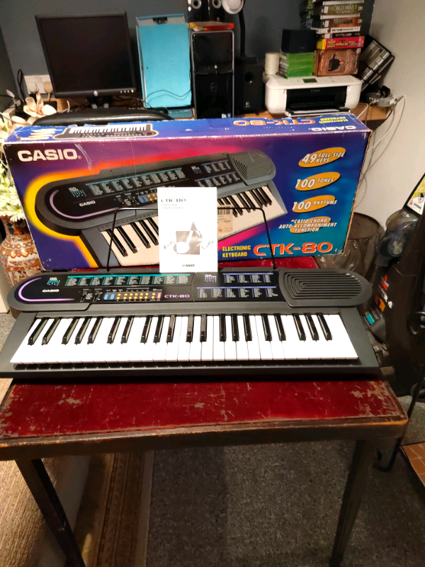 CASIO CTK 80 MUSIC ELECTRIC KEYBOARD | in Shrewsbury, Shropshire | Gumtree